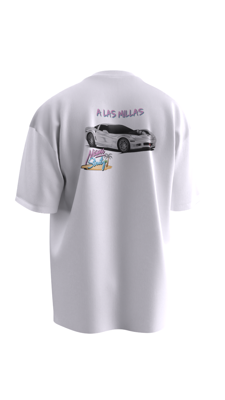 Miami Streetz White Tee